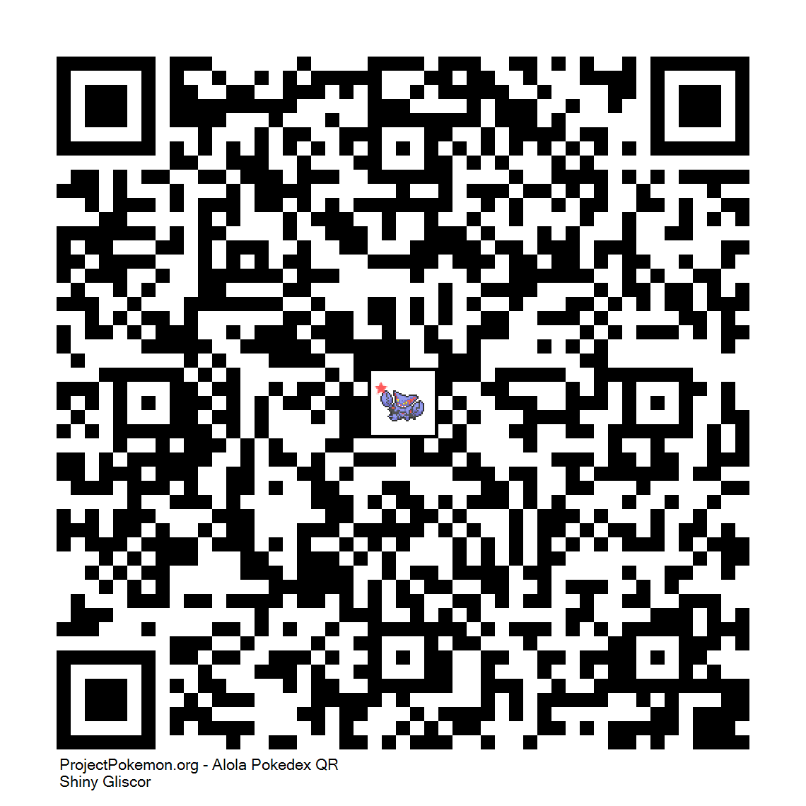Cdigo QR de Gliscor variocolor